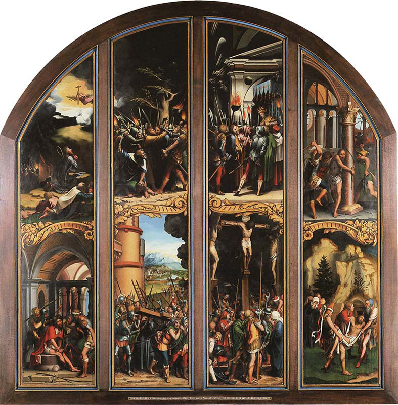 Passion Alterpiece Interior side of Wings